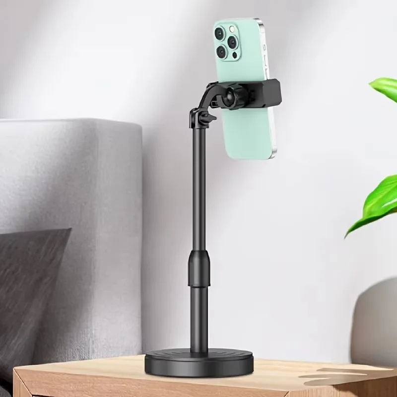 

Mobile Phone Holder with Adjustable Height, Multifunctional for Live Video Recording, Watching Tv and Movies