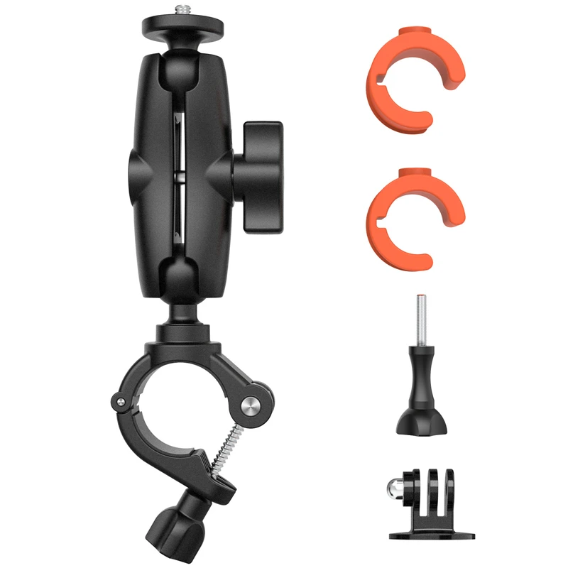 Camera Arm Motorcycle Fietsstuur Mount Voor Gopro Hero 10 9 Insta360 Een X2 Rs Sport Camera Verstelbare Klem accessoire
