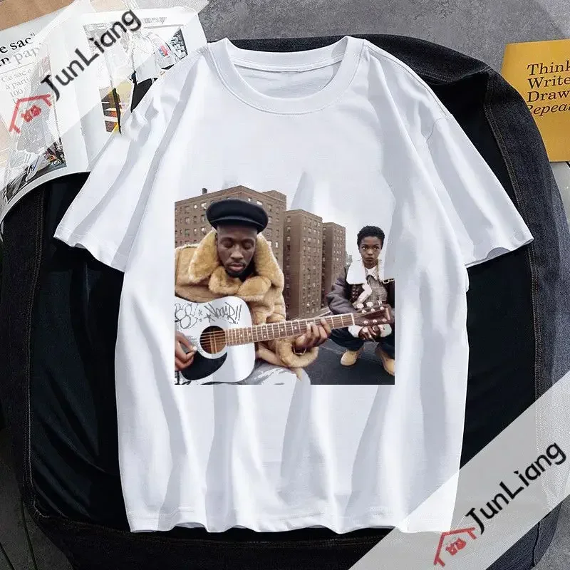 Die fugees T-Shirt Männer Vintage Hip Hop Reggae Fusion Soul Musik Lauryn Hill T-Shirt männlich Sommer ästhetische Kurzarm T-Shirts