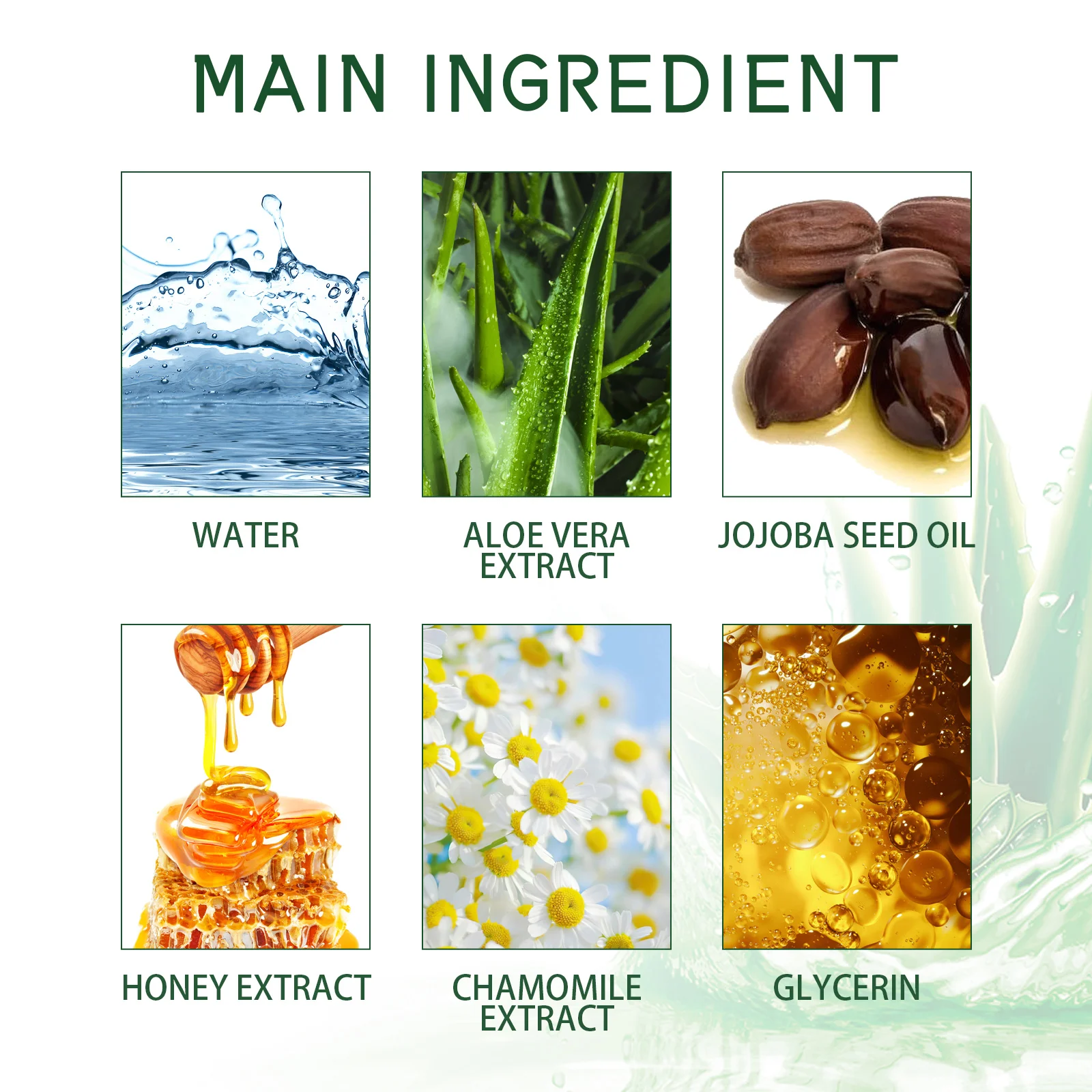 Aloe Vera Protective Cream Hydrating Refreshing UV Isolation Sunscreen Moisturizing Facial and Body for Daily Sun Protection