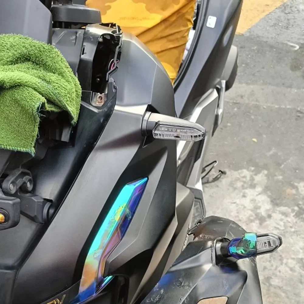 ホンダモーターサイクル用方向指示器ライト,ブリンカーカーテン,ad350,adv150,ad160,adv 350, 150, 160,xadv 750, X-ADV