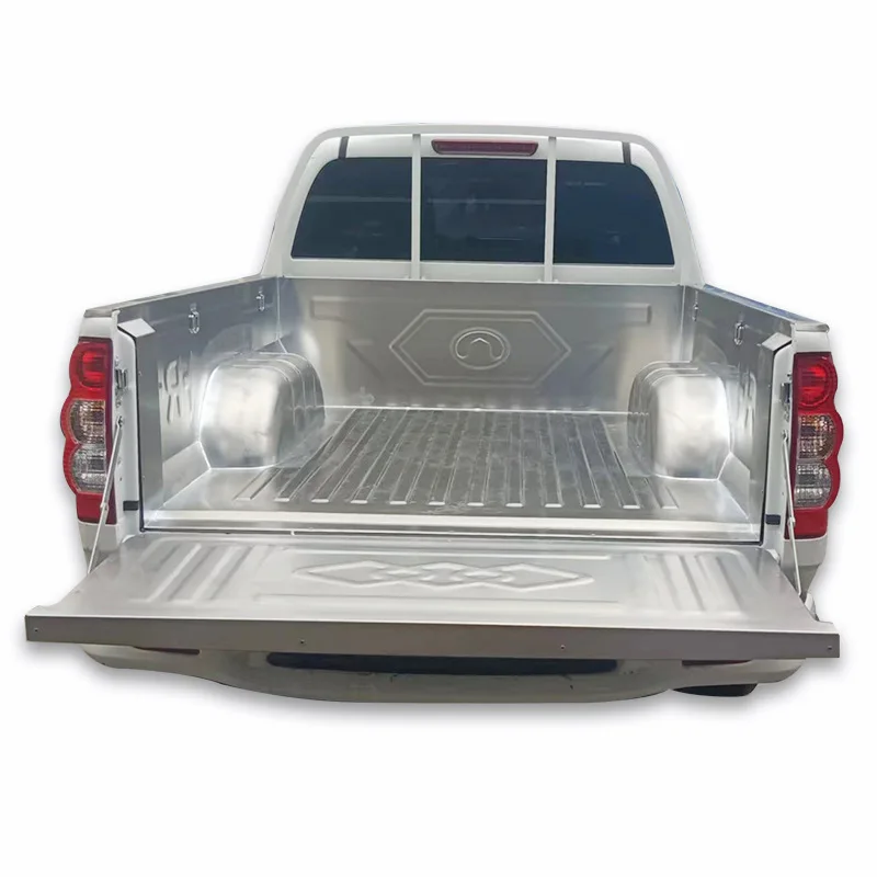 

Stainless Steel Truck Bed Liner For Great Wall Poer 7 Extended Cabin Anti Scratch Protective Cover Tailgate Guard