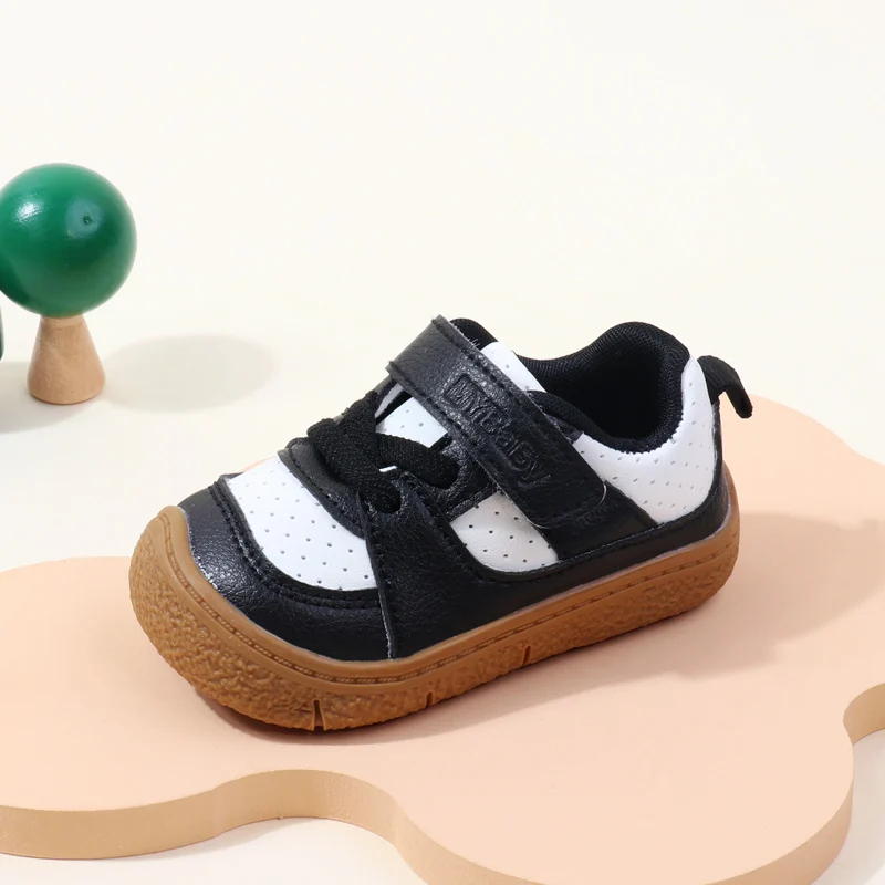 Babyschuhe, hochwertiges Kleinkind, 1–5 Jahre, Gummisohle, rutschfest, weiches PU, für Jungen und Mädchen, Frühlings- und Herbststil, Ooydoor BM06 – Detail 5