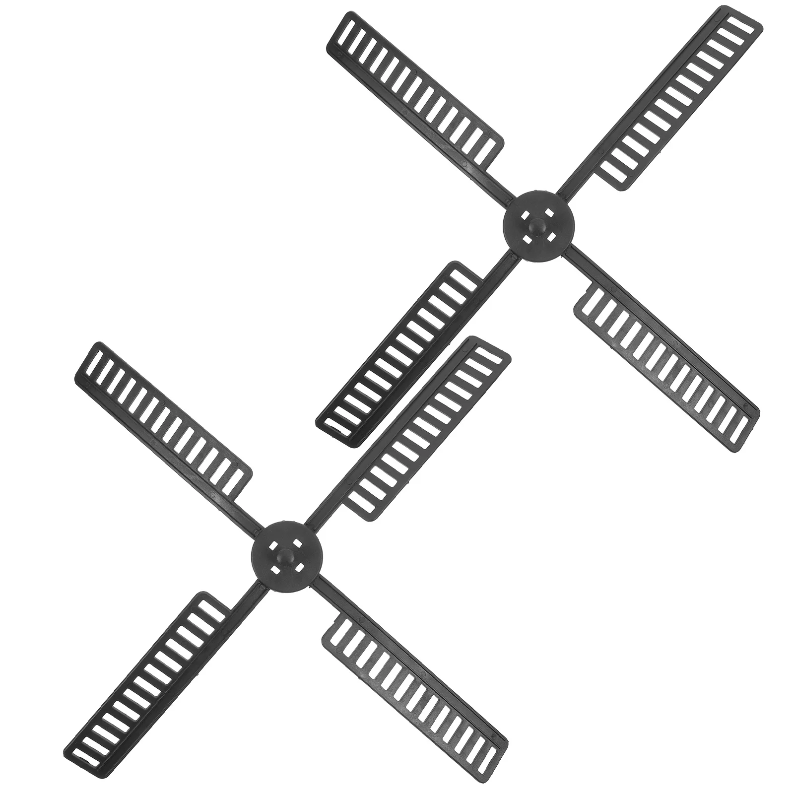 

2Sets Windmill Part Resin Lighthouse Design Mini Rotating Decoration Replacement Parts Garden Ornaments