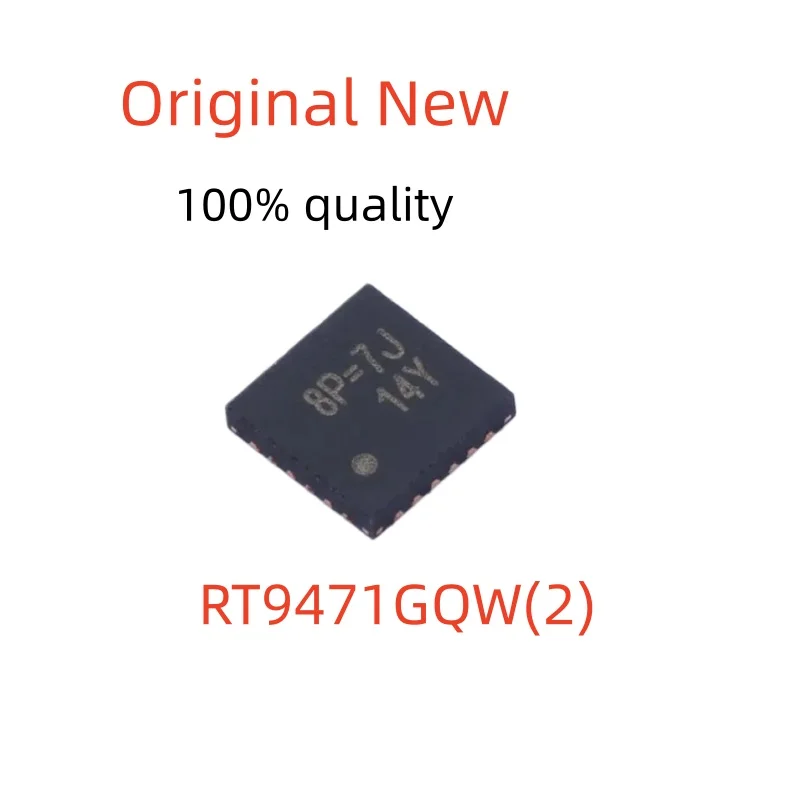 RT9471GQW(2) 3A Single‑Cell Switching Battery Charger IC WQFN‑24‑EP 4x4mm I2C Interface Lithium Battery Charge Management Chip