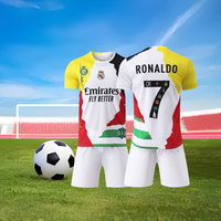 Summer Men's Special Edition Football Jerseys Kit Jerseys T-Shirt Shorts Kit Fans Commemorative Edition Children's Jerseys