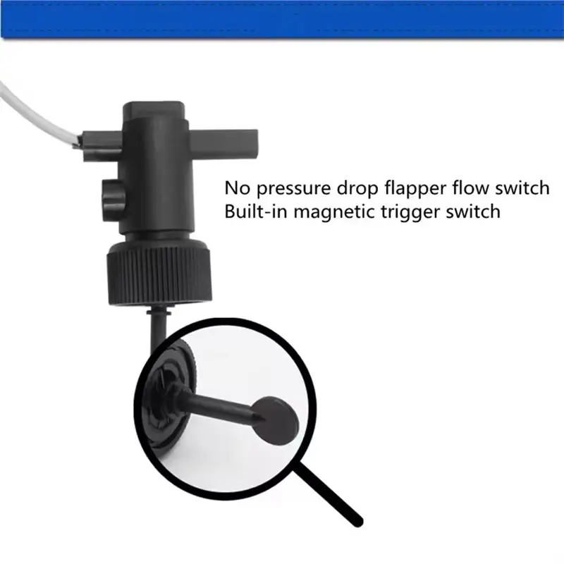 

A23P For Electrical DIY Magnetic Water Flowing Sensor Switch PP Plastic Six-Point Baffle