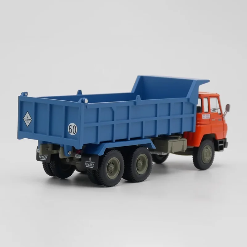 Diecast 1:43 Scale Barreiros 64-26V Truck Alloy Vehicle Model Finished Simulation Collection Decoration Gift Toys Display