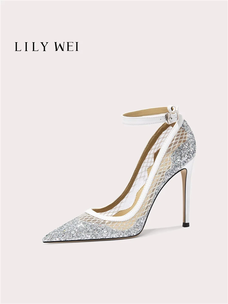 

Весенние туфли на плоской подошве с острым носком и сеткой, банкетные туфли большого размера, небольшого размера, водонепроницаемая платформа, широкая версия, женская обувь на высоком каблуке