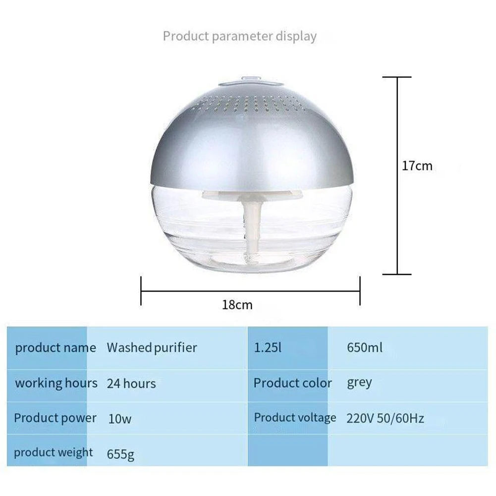 Oczyszczacz z oświetleniem LED Zmiana koloru Odświeżacz rewitalizujący 10 W Odświeżacz powietrza 10 W Zmiana koloru Odświeża światła LED