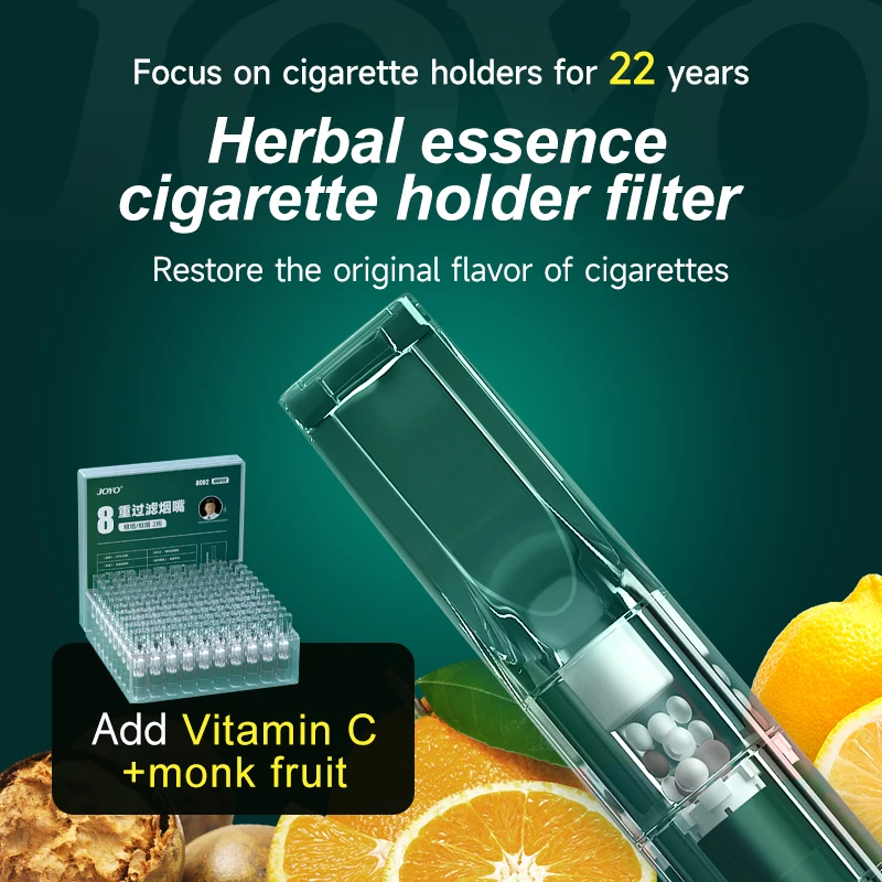 Disposable Cigarette Mouth Filter, Herbal Cigarette Filter, Made in China , JOYO