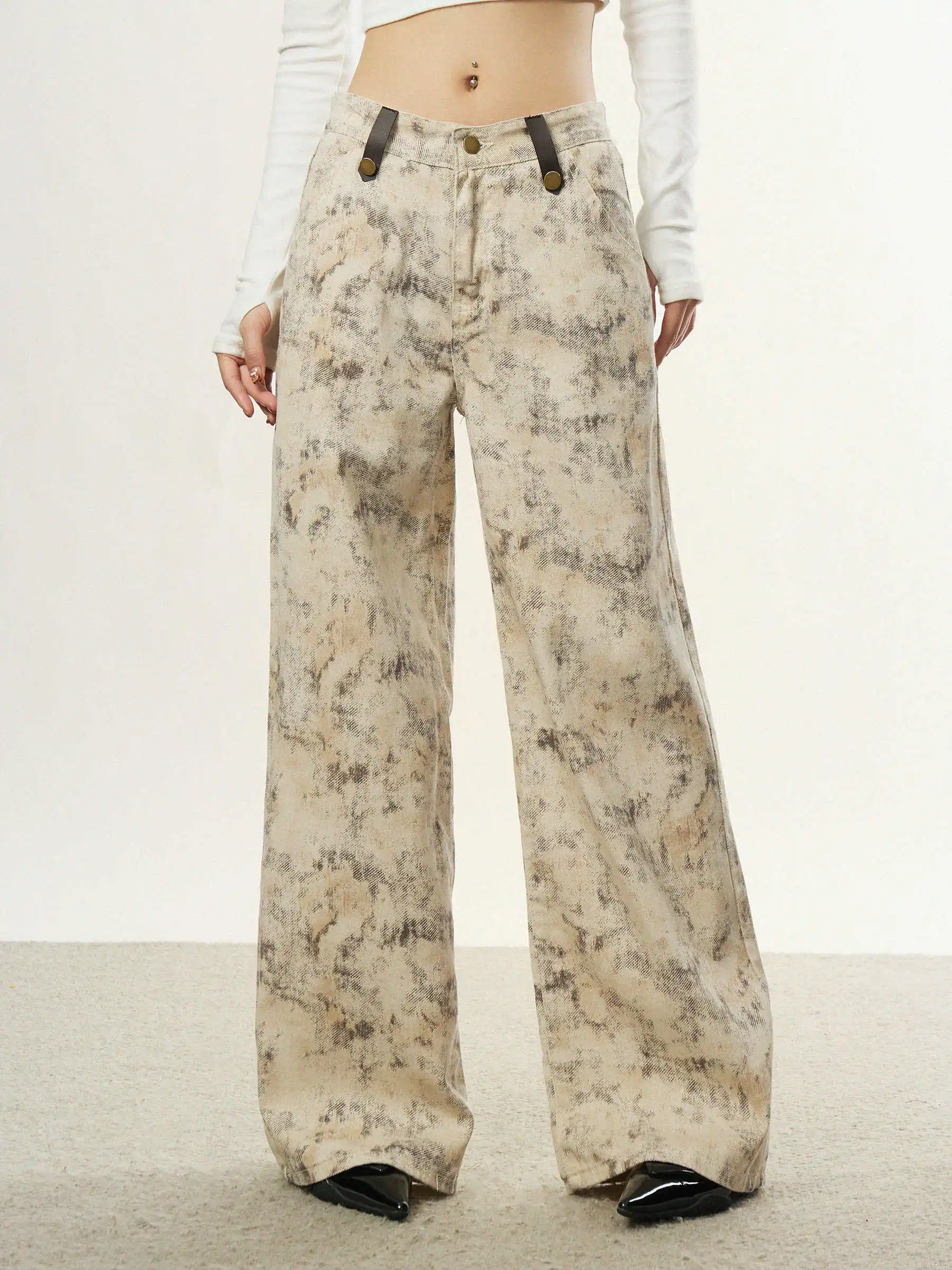 

Женские светло-голубые джинсы Harajuku Y2k в японском стиле 2000-х годов, эстетические мешковатые джинсовые брюки 90-х годов, джинсовые брюки, винтажная мусорная одежда