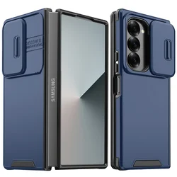 Luxury Slide Camera Protection Phone Case For Samsung Galaxy Z Fold 7 6 4 5 Fold6 Fold4 Fold5 ZFold6 5G Shockproof Armour Cover