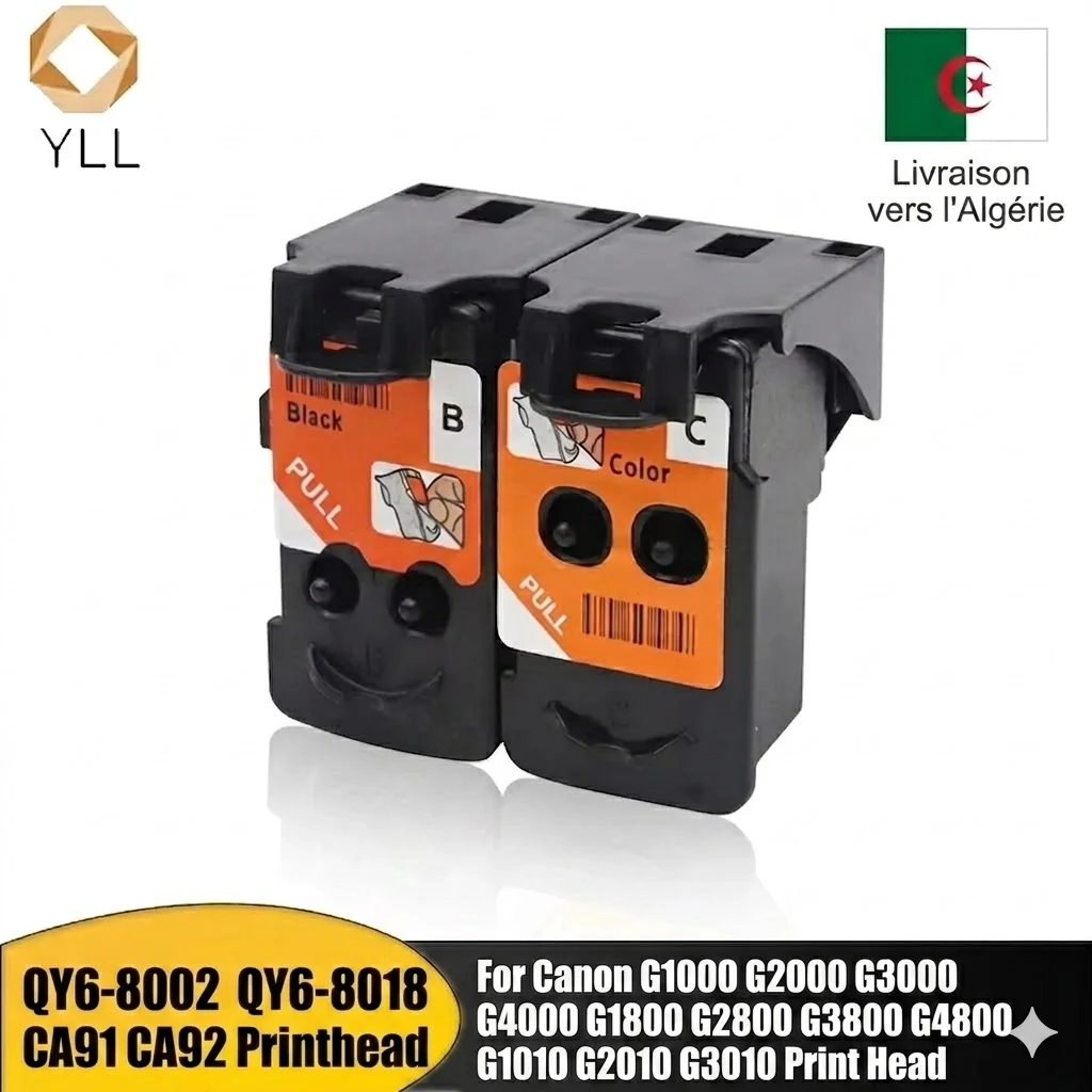 

Печатная головка QY6-8002 QY6-8018 CA91 CA92 для принтеров Canon PIXMA G1400 G1410 G1411 G2400 G2410 G2411 G3400 G3410 G3415