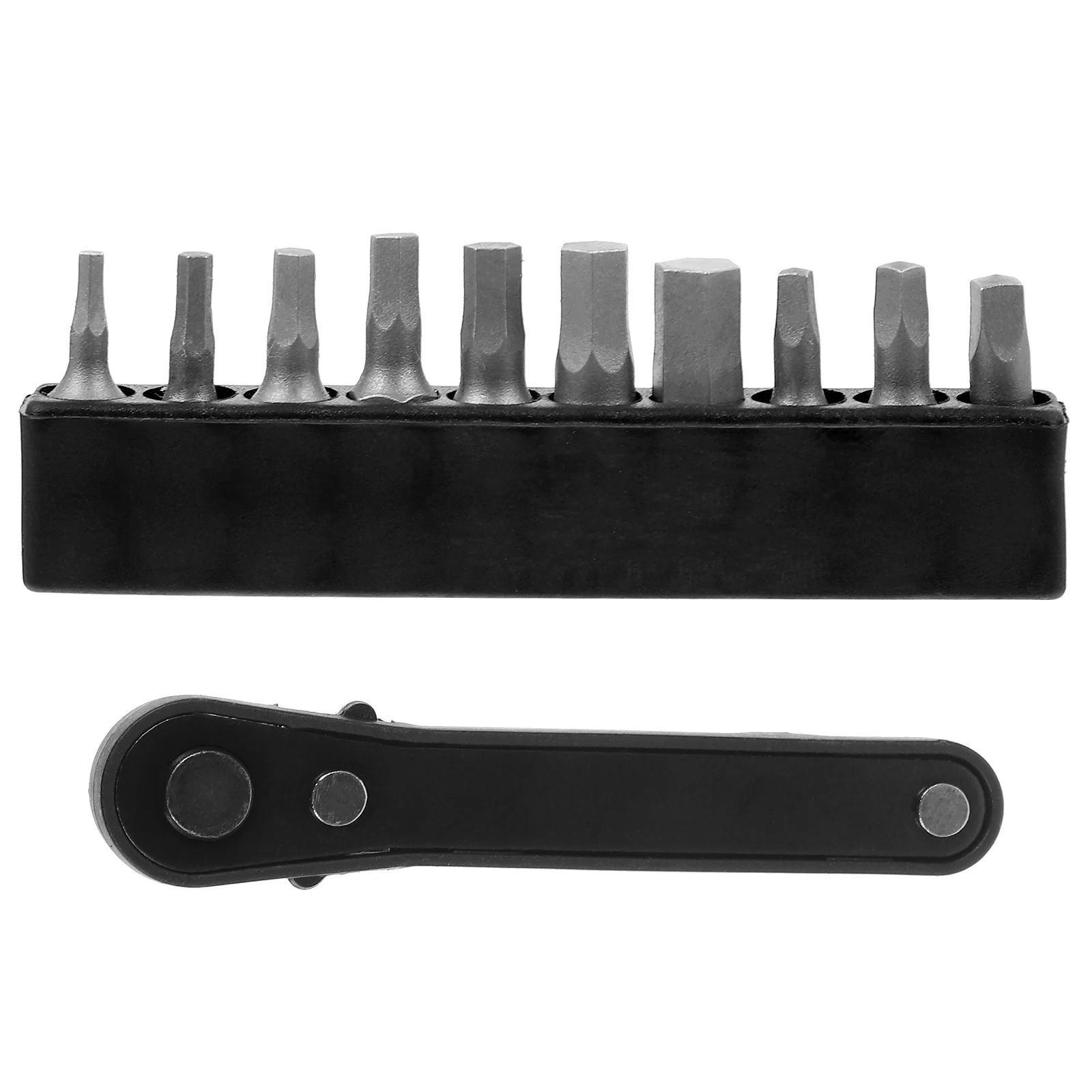 

11pcs Screwdriver Compact Ratchet Bidirectional Steel Home Furniture Toy Ratchet Screwdriver Auto Mechanical Repair