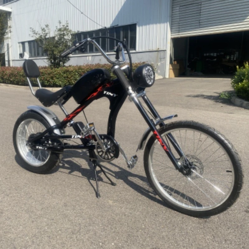 High carbon steel recreational wagon lithium battery brushless motor power bicycle