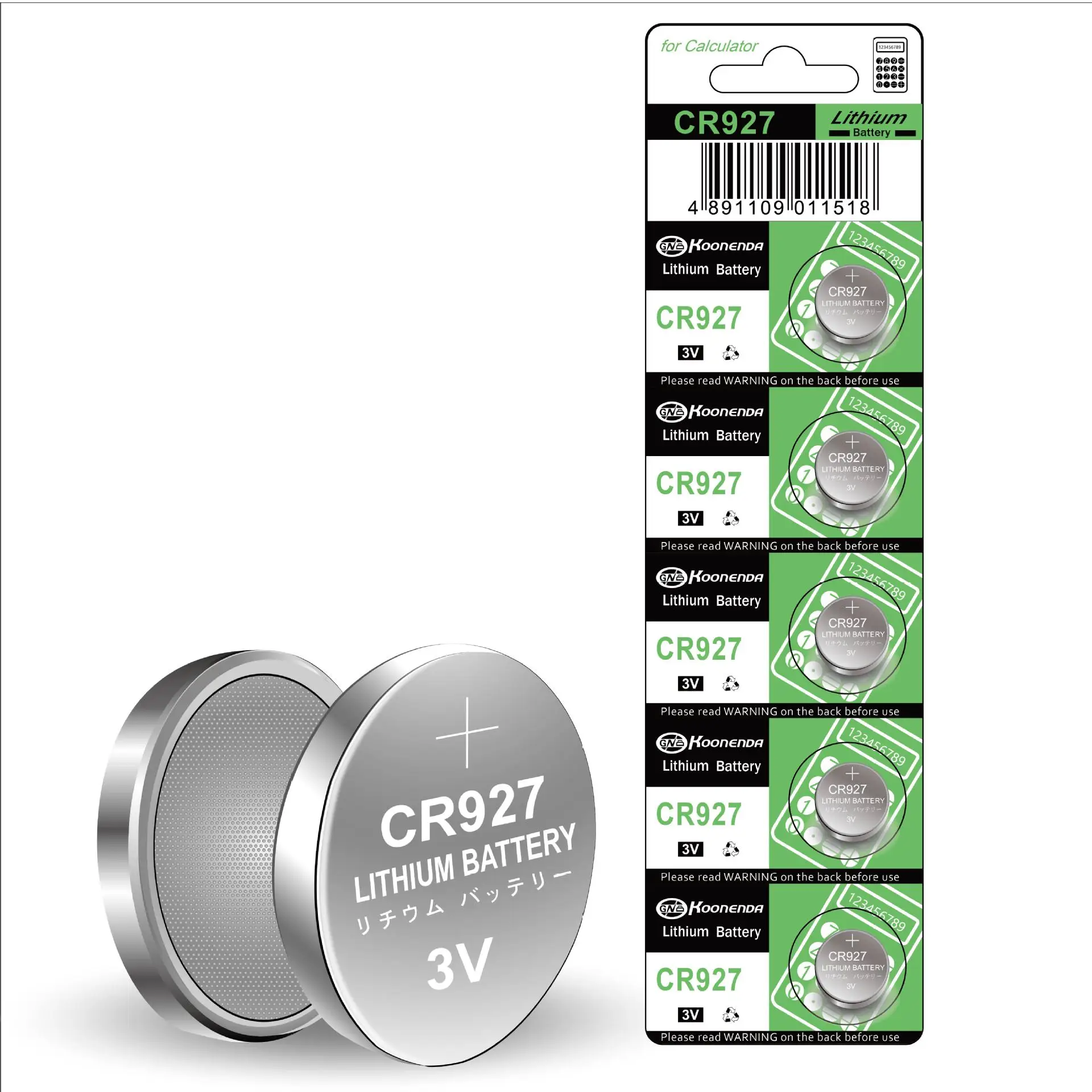 CR927 CR 927 Lithium Batteries For Toy Clock Watch Remote Control Laser Light DL927 BR927 BR927-1W CR927-1W 3V Button Coin Cell