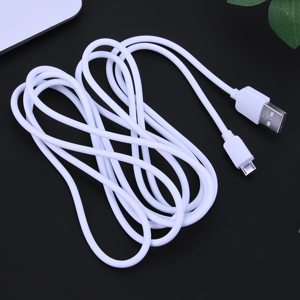 2M USB Data Sync Charger Cable Universal USB Data Cord Wire High Speed White for Samsung Android