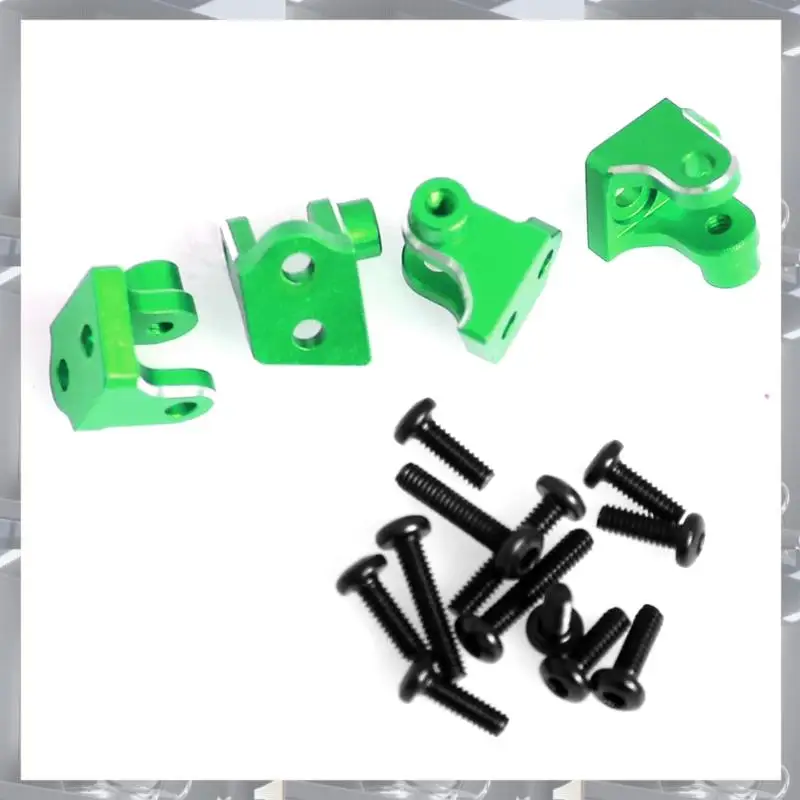 A84F-RC Kit de asiento de fijación de barra de acoplamiento inferior para actualización de coche LOSI 1/18 Mini LMT 4X4 cepillado Monster Truck RC piezas de mejora de coche verde