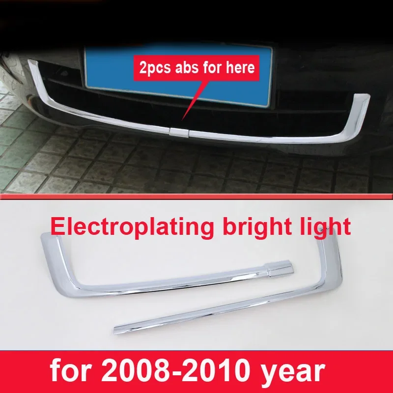 

2pcs For Honda Accord 2008-2010 U Type Front Grille Trim Decorate