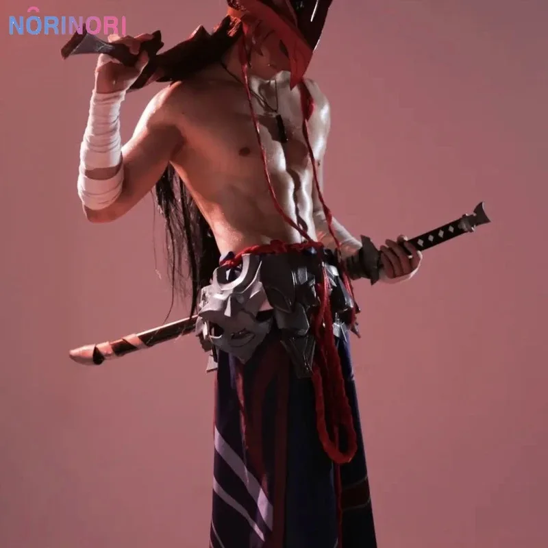 CyUnforgotten Yone أزياء تنكرية شعر مستعار لعبة LoL Yone لعب الأدوار فستان الرجال النساء Genderswap موحدة ملابس كرنفال الهالوين #2