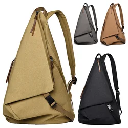 2024 New Canvas Backpack with Large Capacity for Men, Commuting and Traveling with Style mochilas рюкзак мужской bolsa feminina