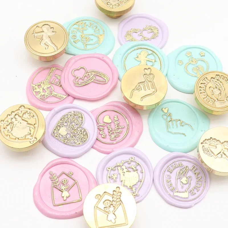 Marriage/birthday/Baby Shower/Christmas Wax Seal Stamp Head For Cards Envelopes Wedding Invitations Scrapbooking