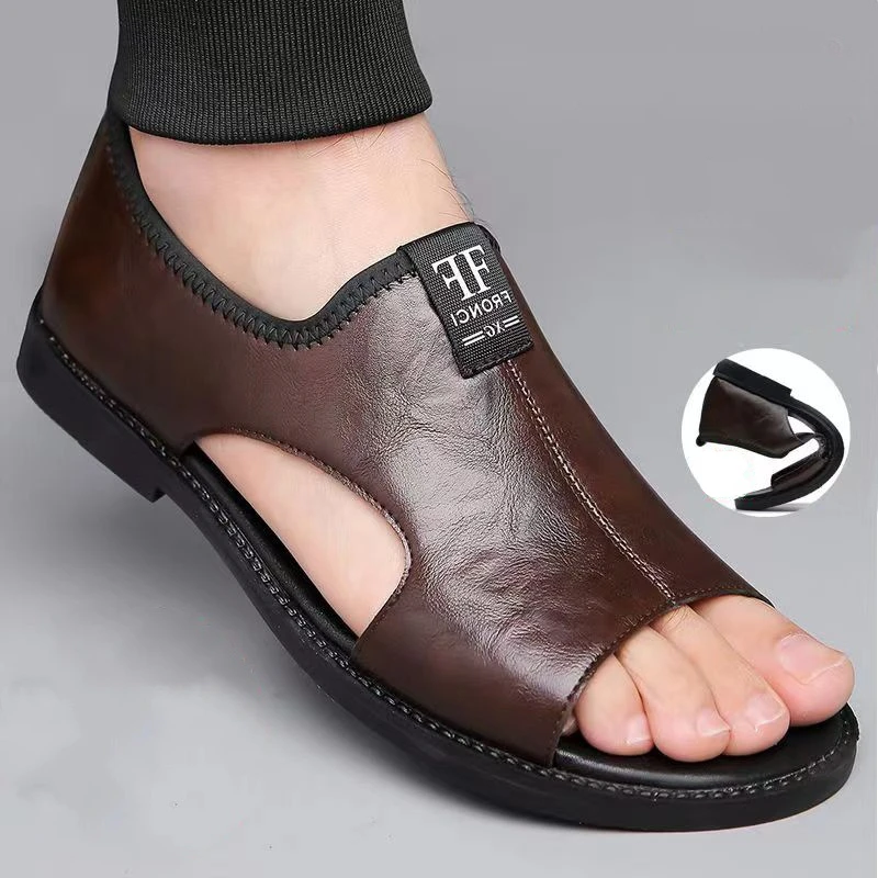 mens casual dress sandals Montel Cross Strap Slide Sandal Men's Shoes The crisscross strap a unique touch Men's Comfort Sandals & Flip-Flops