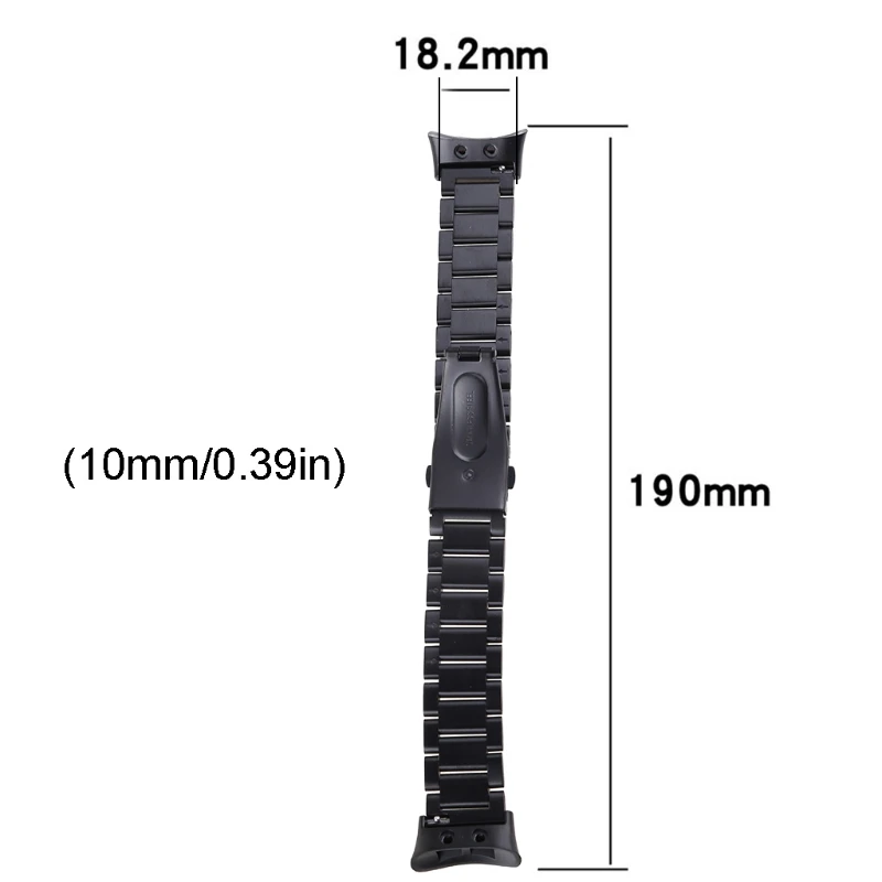 Stainless Steel Strap Watch Band For Garmin Forerunner 45 45S Smartwatch Bracelet For Garmin Swim 2 Metal Replacement Wristband