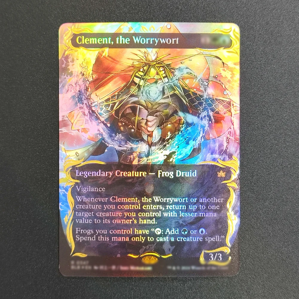 

Коллекционные карты Magic: The Gathering Proxy TCG - Клемент. Тревожник 0347. Высококачественные игровые карты для настольных игр и торговли.