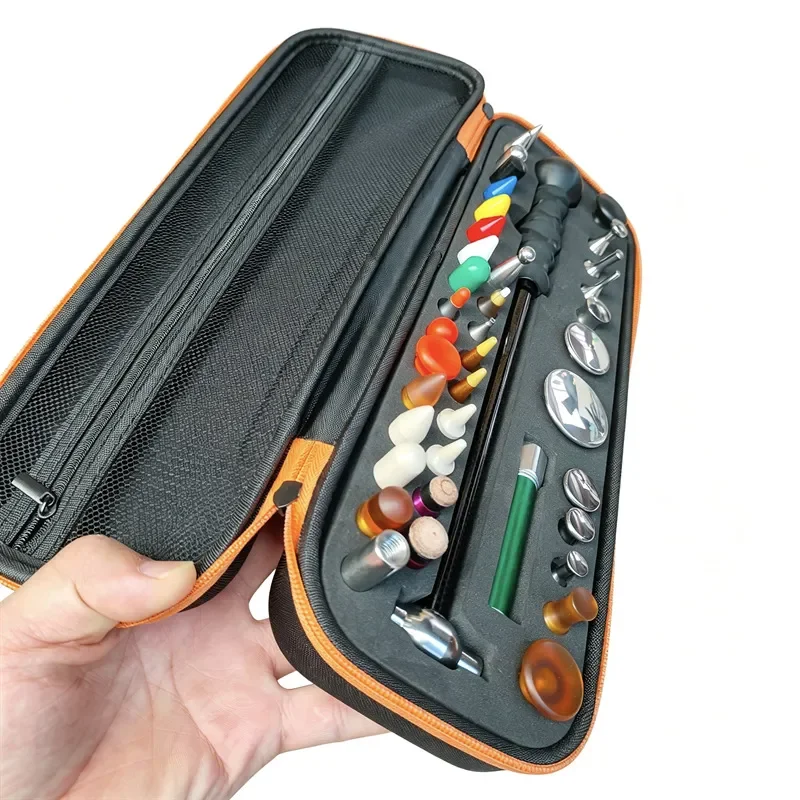 for Car Dent Repair Hammer Carbon Fiber Dent Leveling Tool Free Sheet Metal Bump Repair Kit Auto Body Fixing Equipment