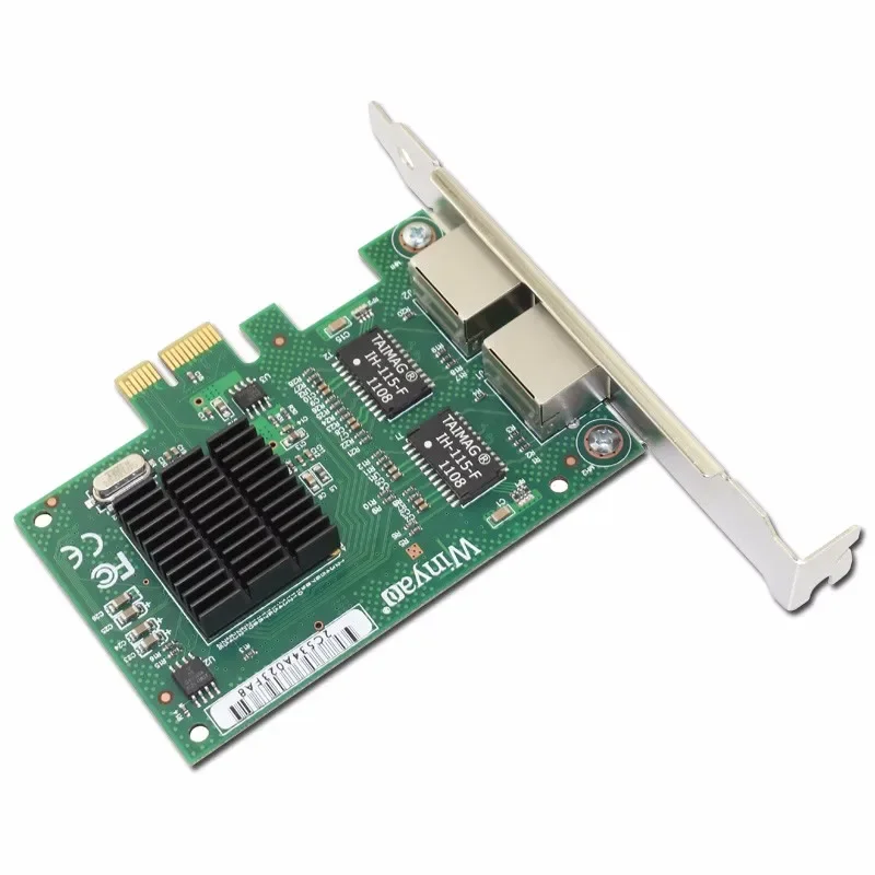 

Двухпортовый адаптер Gigabit Ethernet Сетевая карта с набором микросхем Broadcom bcm5715