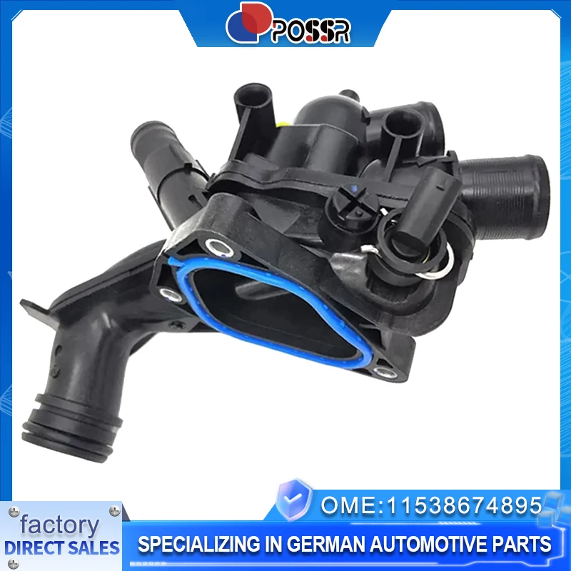 Auto Accessories 11538674895   New Engine Cooling System Thermostat for Mini R56 11538671513 11537647751 11537647305 11537588876