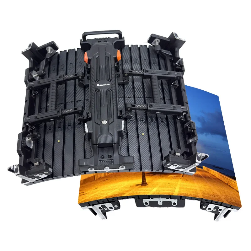 Customizable Factory Wholesale Hot Sell High Quality Custom Flexible Indoor Rental Led Display Curved Video Wall Panel