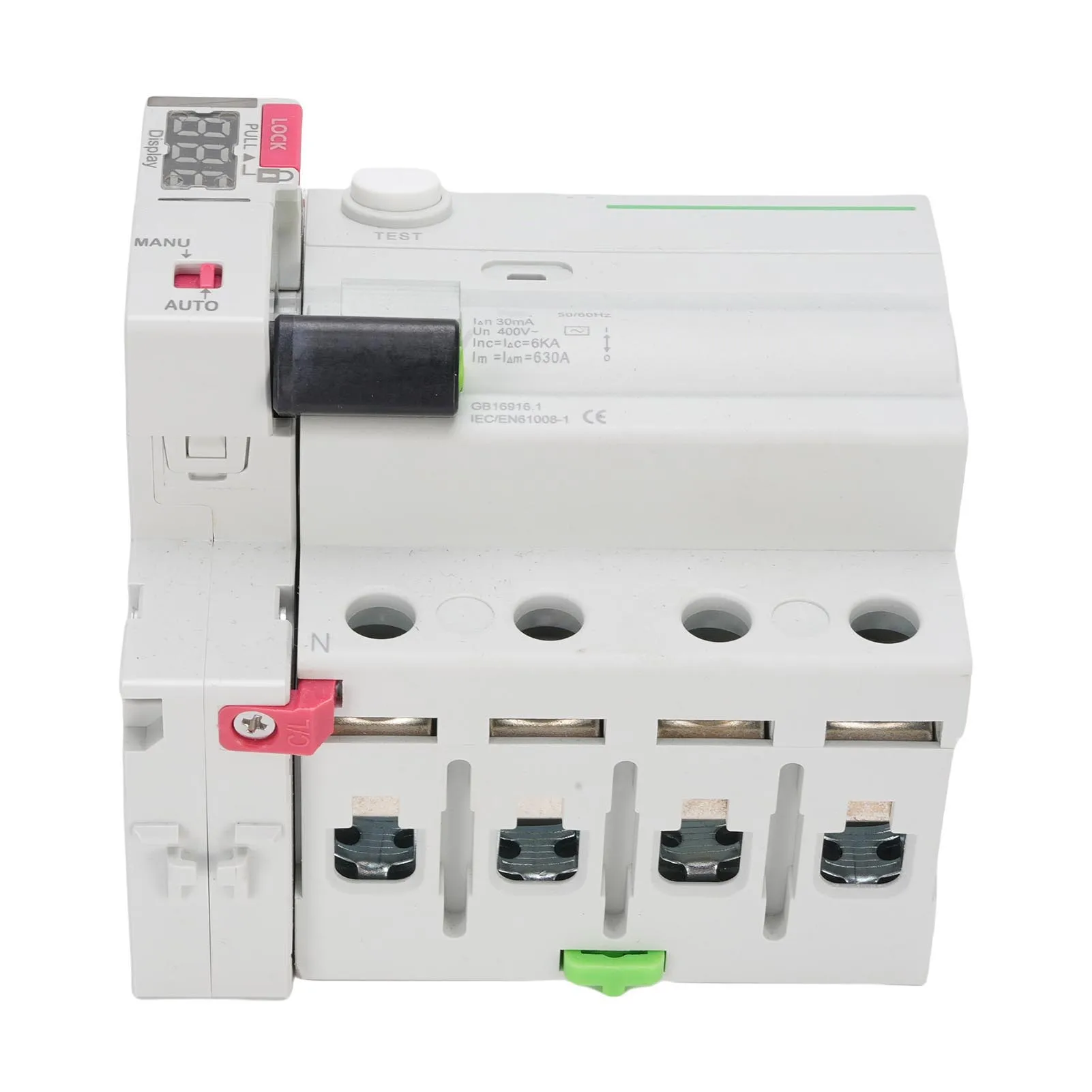

Circuit Breaker 4P 4P A Type Self Reclosing Circuit Breaker Digital Display Auto Reset RCD RCCB Circuit Breaker Circuit Breaker