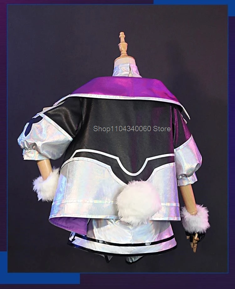 LOL Battle Bunny Miss Fortune Costume Cosplay Gioco LOL Costume Cosplay Donne sexy Vestito Calza Set completo Nuovi oggetti di scena per la pelle Parrucca