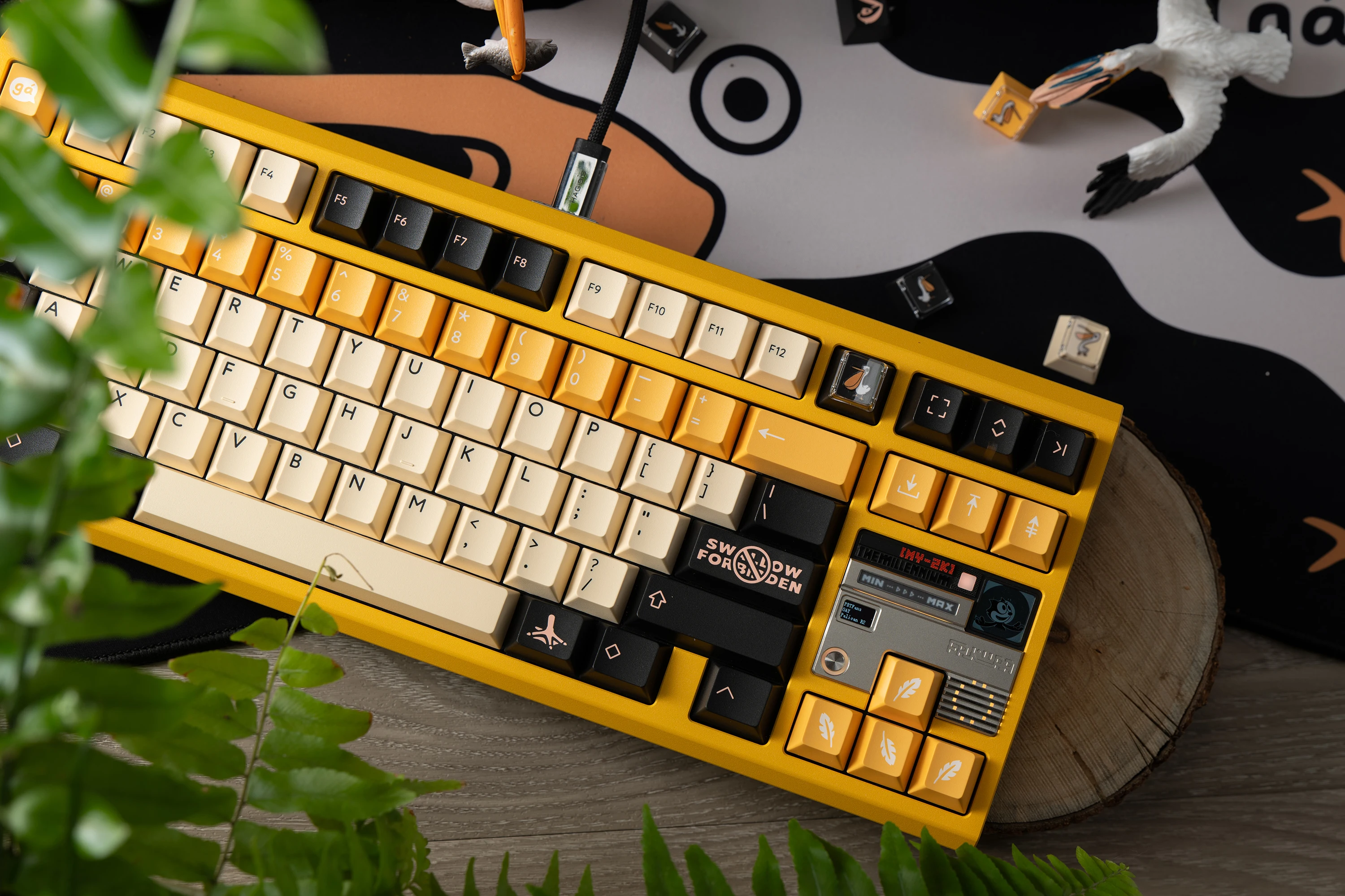 [Base kit] PBTfans Pelican R2 ABS material Cherry profile Doubleshot Cherry MX switches and MX-style clones