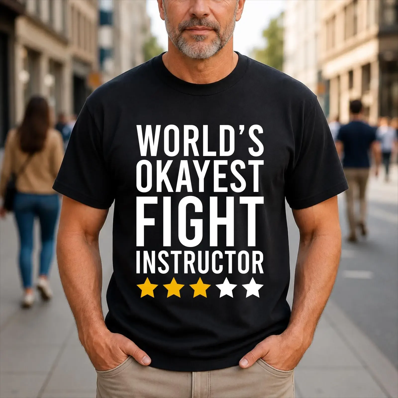 Worlds Okayest Flight Instructor Funny Pilot T Shirt vintage Washed graphic Top For Everyday Wear Soft Versatile Breathable
