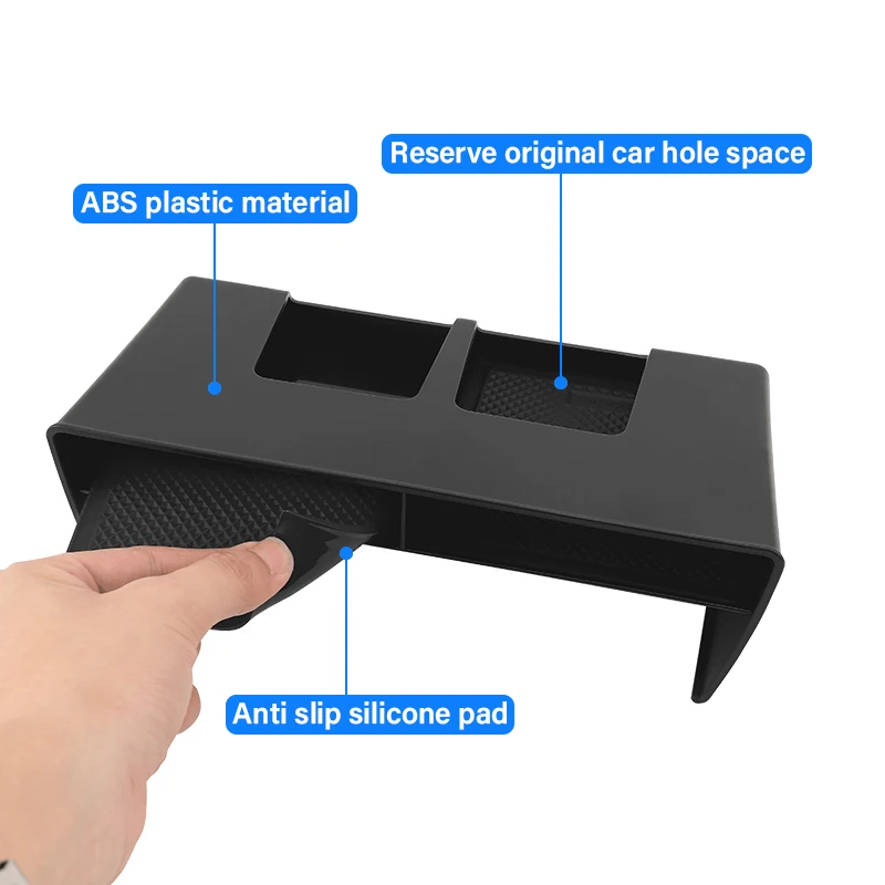 Para Honda CR-V CRV CR V 6th Gen 2023 2024 2025 plástico ABS compartimento de almacenamiento de apoyabrazos de Control Central de coche accesorios de organización