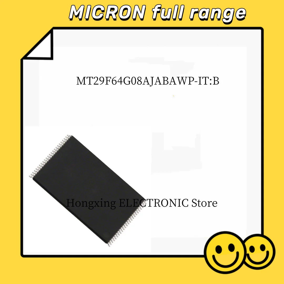 

MT29F64G08AJABAWP-IT:B TSOP48