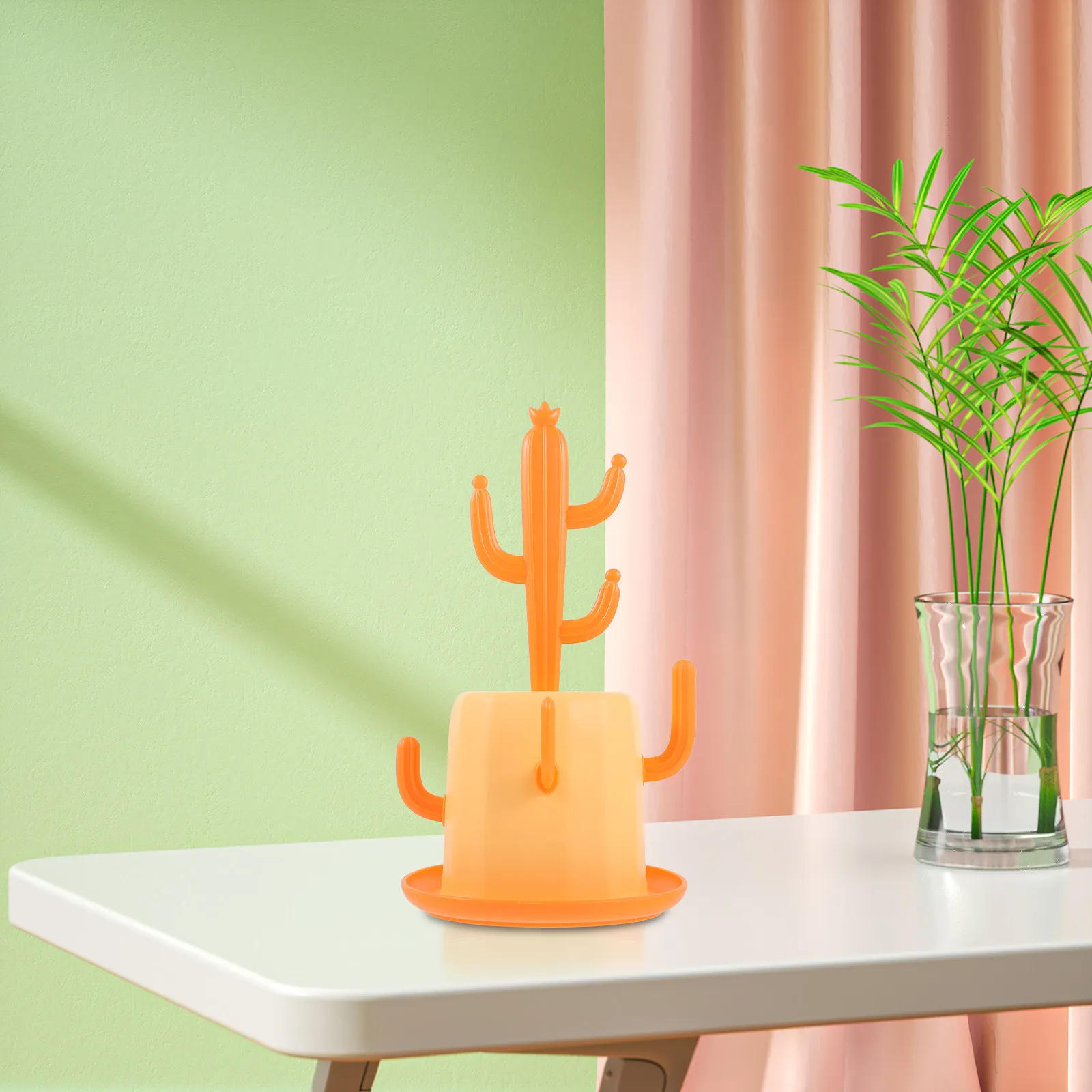 baby-bottle-drying-rack-cactus-shape-large-capacity-lightweight-countertop-holder-multi-functional-bottle-organizer-kitchen