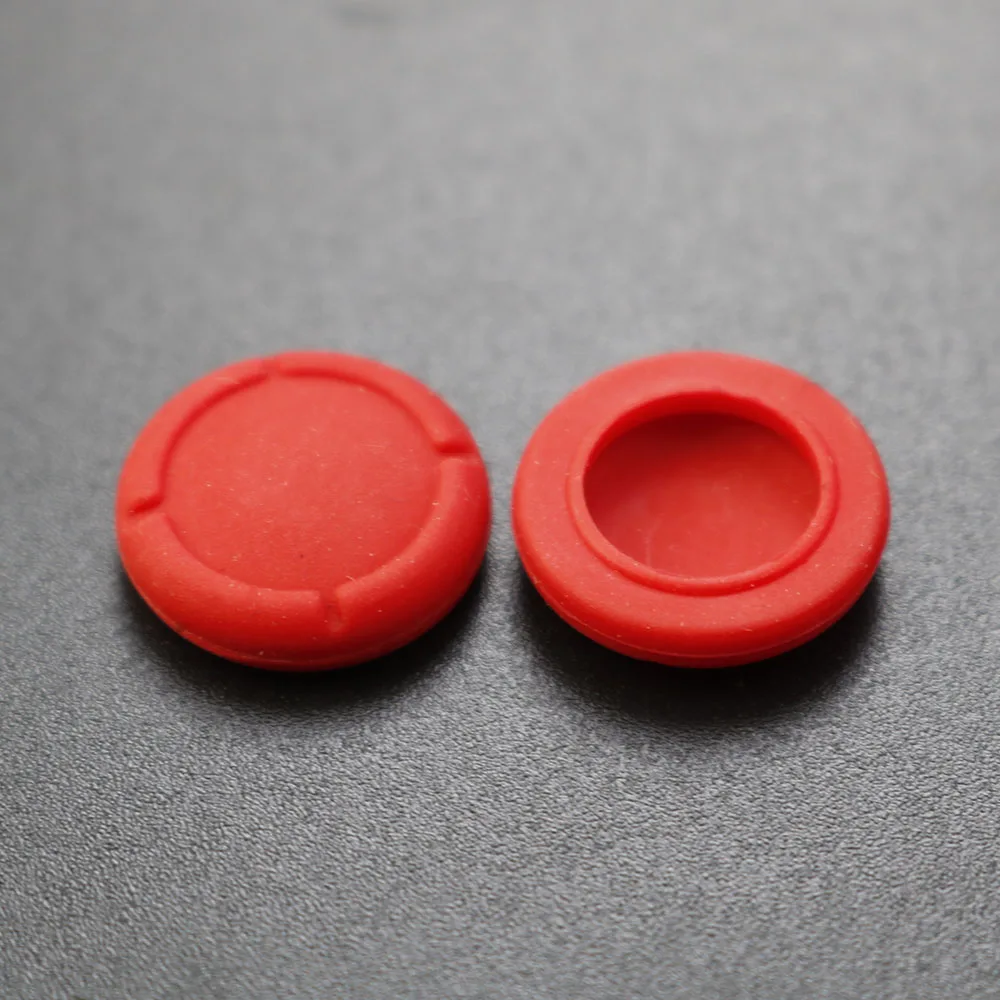 ChengHaoRan 1PCS Tampas de Substituição Joystick Thumbstick Grip Cap Capa De Borracha De Silicone Caso Para Interruptor OLED Lite Joy-Con Joycon NS