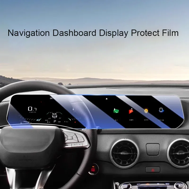 For DONGFENG Forthing T5 EVO 2024-Present Car GPS Navigation Screen Protect Film Auto Dashboard Display Nano Sticker Accessories