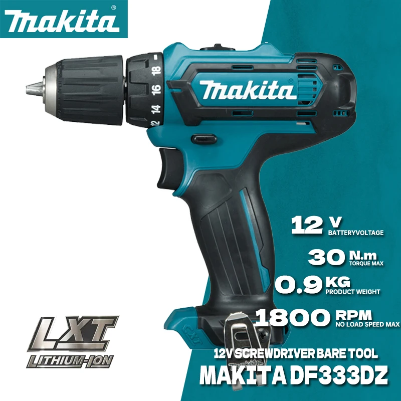 MAKITA DF333DZ Original Cordless Compact Driver Drill Body Only 12V 3/8\