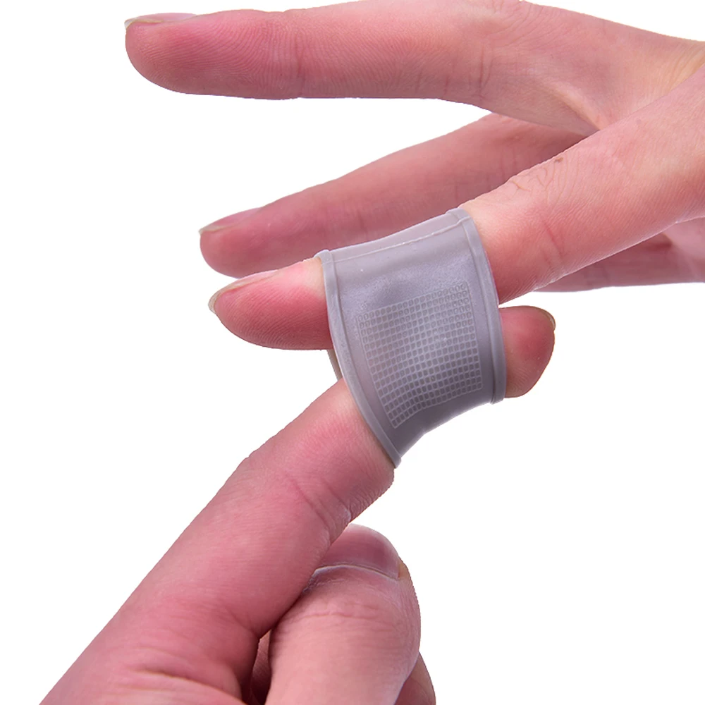 

Safety Anti-Slip Grip Support Blue Grey Pink Golf Finger Protective Cover Protector Grip Hand Protector Golf Finger Sleeve