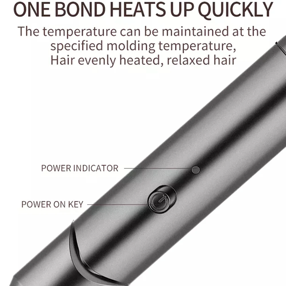 280g 2 W 1 prostownica do włosów prostownica do stylizacji 40W Curler Roll Anti-scalding Design sterowanie NTC ogrzewanie PTC 100-240V