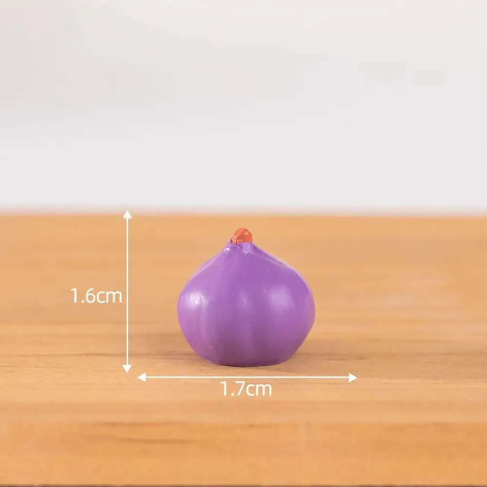 

Cute Vegetable Figurines Miniatures Mini Resin Crafts Simulation Vegetable Basket Realistic Handicrafts Vegetable Model