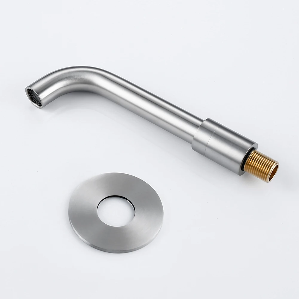 Imagem -04 - Smesiteli Torneira de Instalação para Banheiro Torneira de Água Quente e Fria de Bronze com Dois Buracos e Alça Única