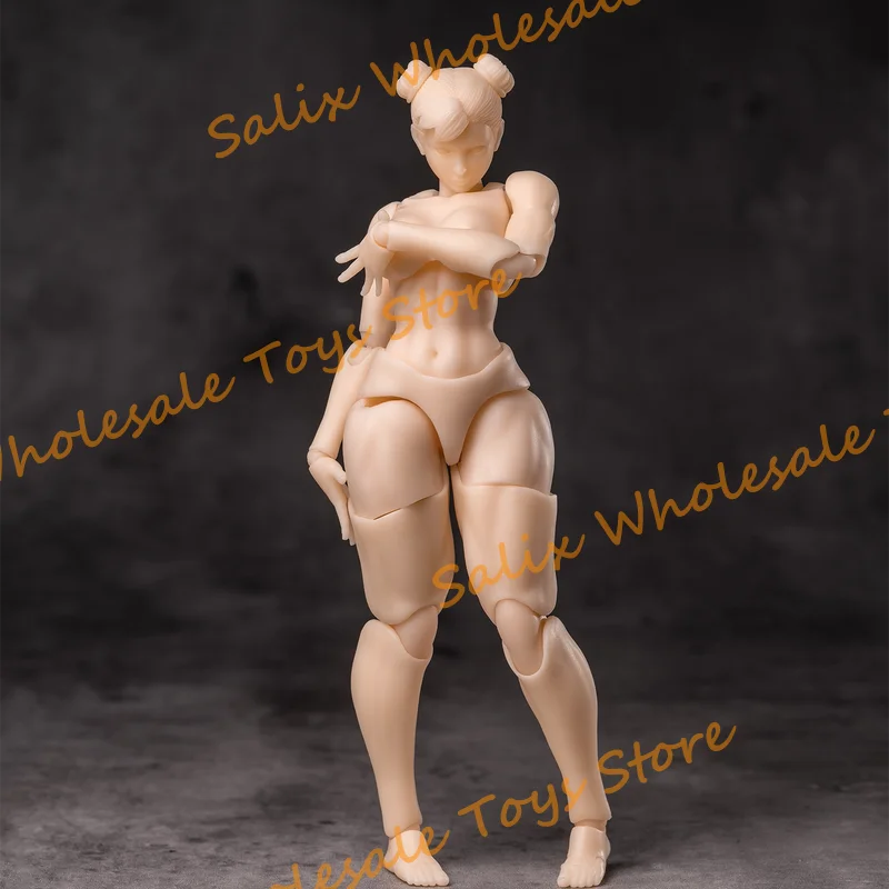 WHALE WORKS 1/12 スケール超可動女性ボディ人形可動目付き