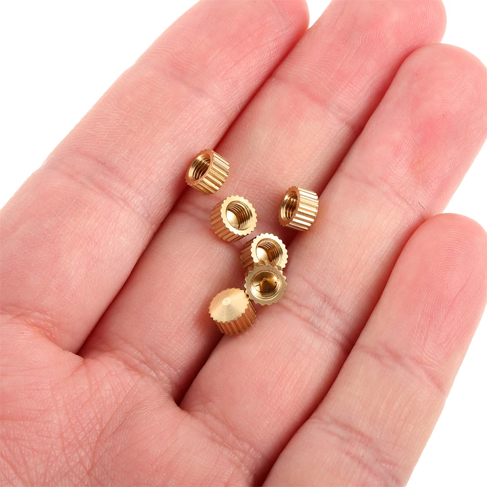 

50pcs Accessories DIY Parts Fixing Nuts Metal Hardware Replacement Kit for Wall Quartz Repair Durable Clock Movement for Clock